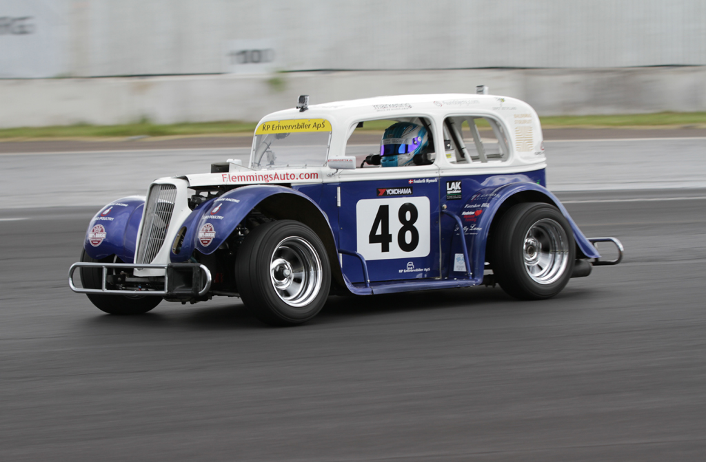 I første løb var der god fart på.
(Foto: Motorsporten.dk)